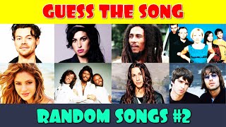 Guess the 50 Random Songs (Part 2) | Music Quiz screenshot 5
