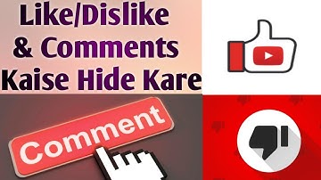 How To Hide Like And Dislike On Youtube Video | Disable Comments Kaise Kare Mobile sai