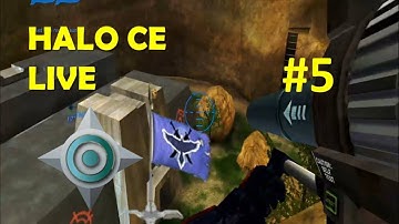 Halo MCC - Halo CE Multiplayer LIVE - Game 5 CTF on BATTLE CREEK "NOOB HUNTING"