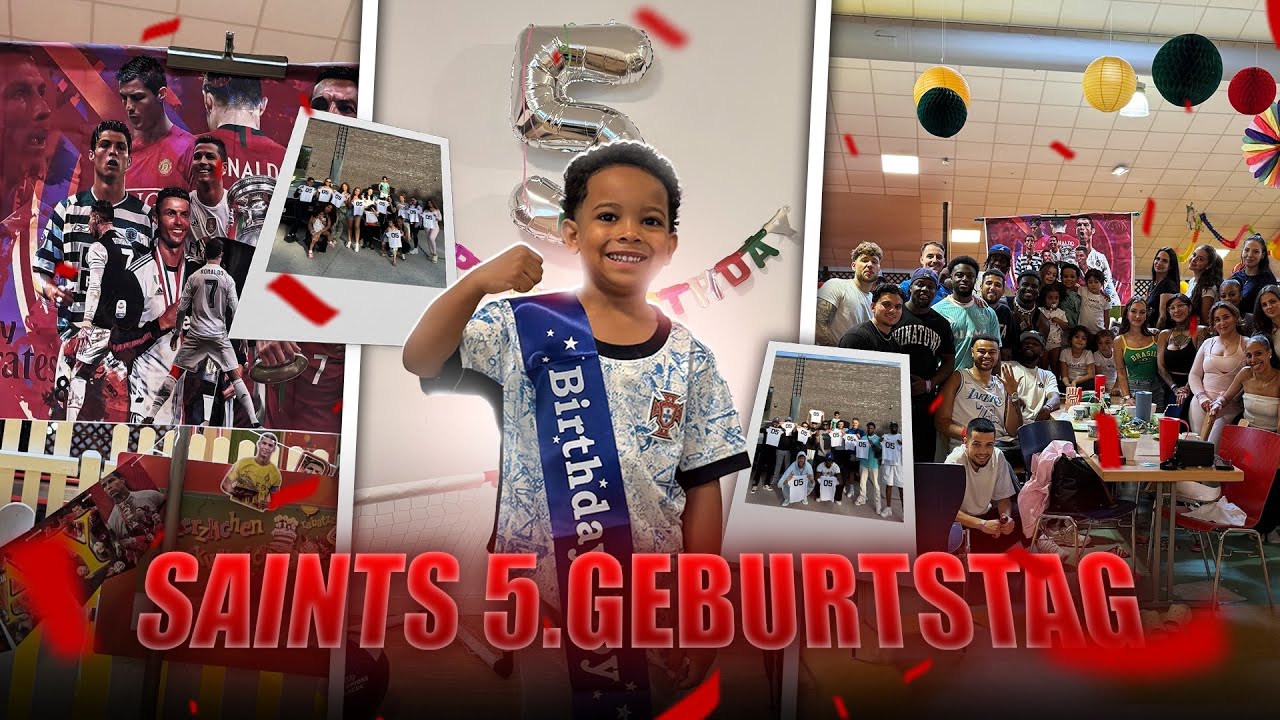 Wir feiern SAINT'S 5. GEBURTSTAG ..wie CHAMPIONS🏆