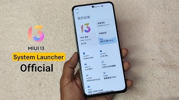 MIUI 13 New System Launcher Update Install Now Smooth Animation - Install Now