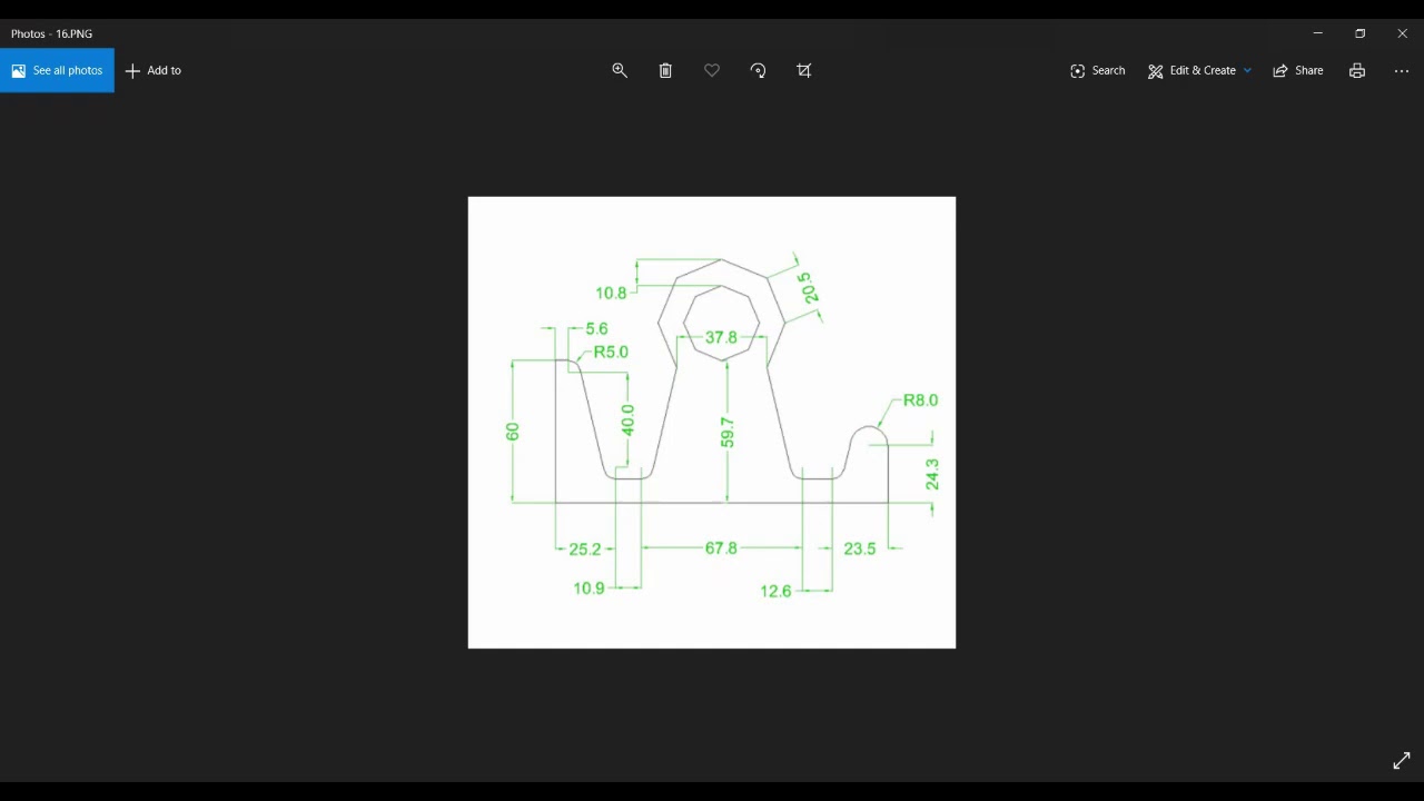 AutoCAD - Complete Tutorial for Beginners - Exercises 16 - YouTube