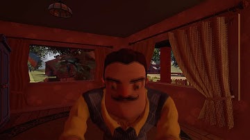 Hello, Neighbour! Pre Alpha (original version) Gameplay + Scary Moments!