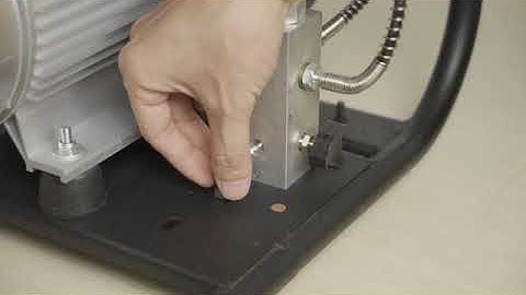 TXED01 series compressor--How to replace the double cylinder compressor burst disc