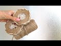 КРАСОТА из ДЖУТА своими руками / Jute craft idea