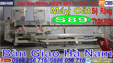 55 Triệu || Máy cắt nhôm 2 đầu 08 (S89) thế hệ mới || Thiết Kế Đặc Biệt 0968056716