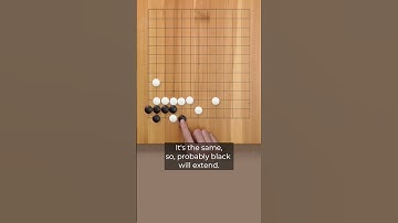 The Critical Point for Killing a Group in Go Game #gogame #baduk #weiqi #tsumego