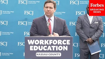 Gov. Ron DeSantis Announces Workforce Education Grants