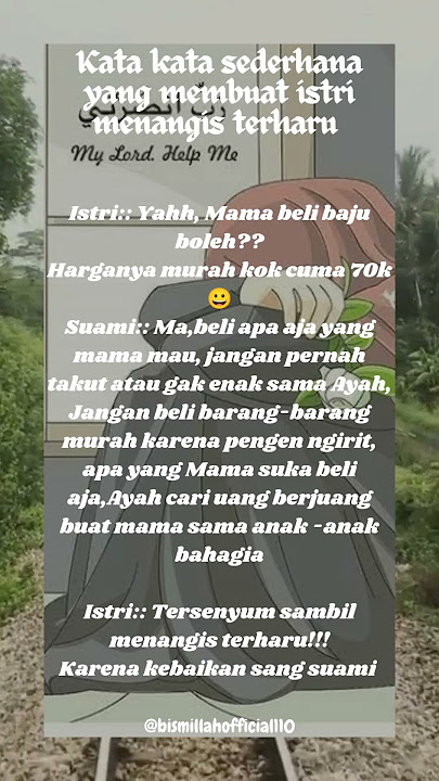 Kata kata sederhana yang membuat istri menangis terharu #shorts