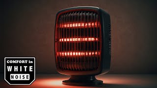 Vintage Heater noise to deep sleep, improve focus, relieve the stress, black screen, white noise