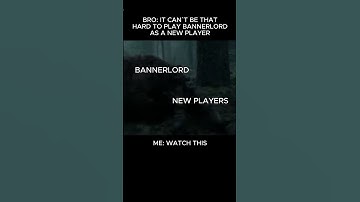 POV: You play Bannerlord as a new player | Subscribe for a free fief