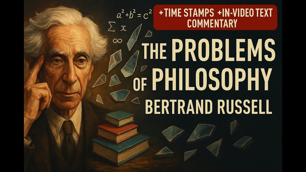 "The Problems of Philosophy" by Bertrand Russell | Full Audiobook | Philosophy Made Clear