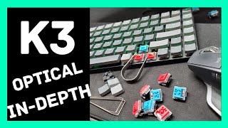 In-depth with Hot-swappable Optical Switches - Keychron K3 Low-profile Mechanical Keyboard