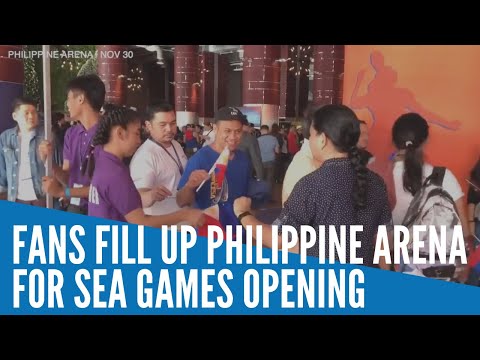 Fans fill up Philippine Arena for SEA Games opening