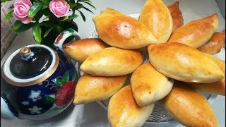 Пирожки с зелёным луком и яйцом. Пирожки с зелёным луком и яйцом.