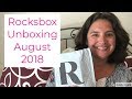 Rocksbox Unboxing- August 2018