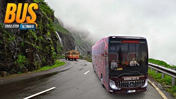 Bus Simulator Gameplay - Android, ios || Dangerous Bus Driving Gameplay || Mobile Gaming Junction