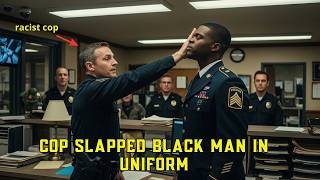 "Cop Slapped Black Man in Uniform — Minutes Later, Federal Agents Surrounded the Police Station"