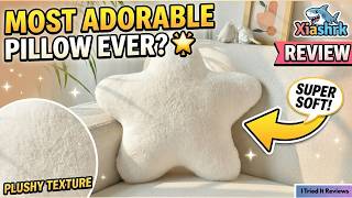 Cute Star Pillow 🌟 | Xiashrk Plush Decorative Throw Pillow Review