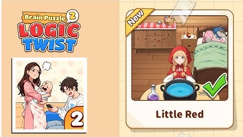 Brain Puzzle 2: Logic Twist Level 76 | little red Gameplay