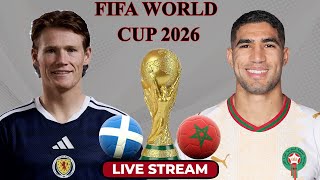 Live Commentary of FIFA World Cup Game Scotland vs. Morocco!