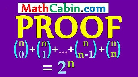 ∑ Equation Proof using Binomial Theorem problem ! ! ! ! !