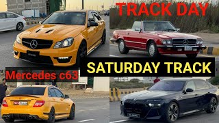 Karachi Track | Mercedes c63 | Mercedes Lounch 😳