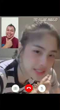 Video call halu bareng cewek cantik