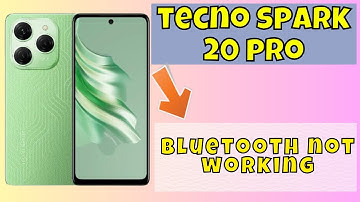 Bluetooth not working Tecno Spark 20 Pro | How to solve bluetooth issues | Bluetooth problems