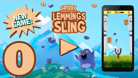 Grizzy and the Lemmings: Lemmings Sling - Gameplay Walkthrough - Part O (Android, iOS)