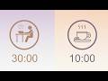 30/10 Pomodoro Study Timer 🌿 Deep Work Session + 10 Minute Coffee Reset ☕ Calm Productivity