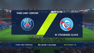 Paris Saint Germain vs Strasbourg | League 1 | EA Sports FIFA 23