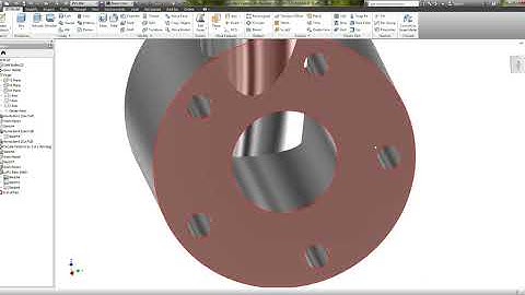 Autodesk Inventor - Easy Tutorial Rim design (Audi S8)