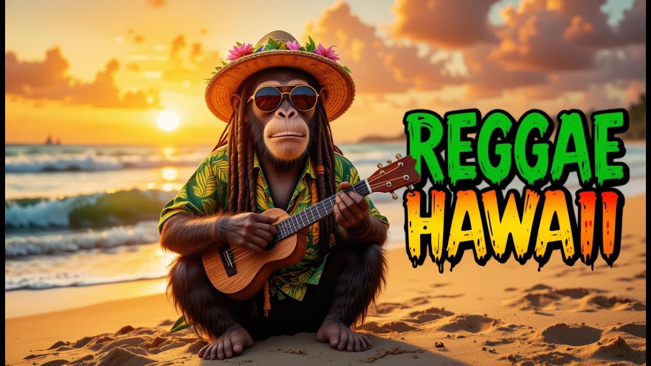 Sunset Reggae Vibes 🌴 Relaxing Tropical Chill for Summer Escape # ...