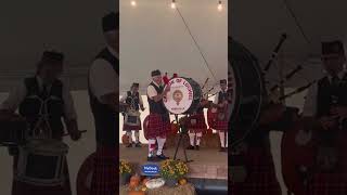 Traditional Bagpipers And Drums Bring Epic Vibes