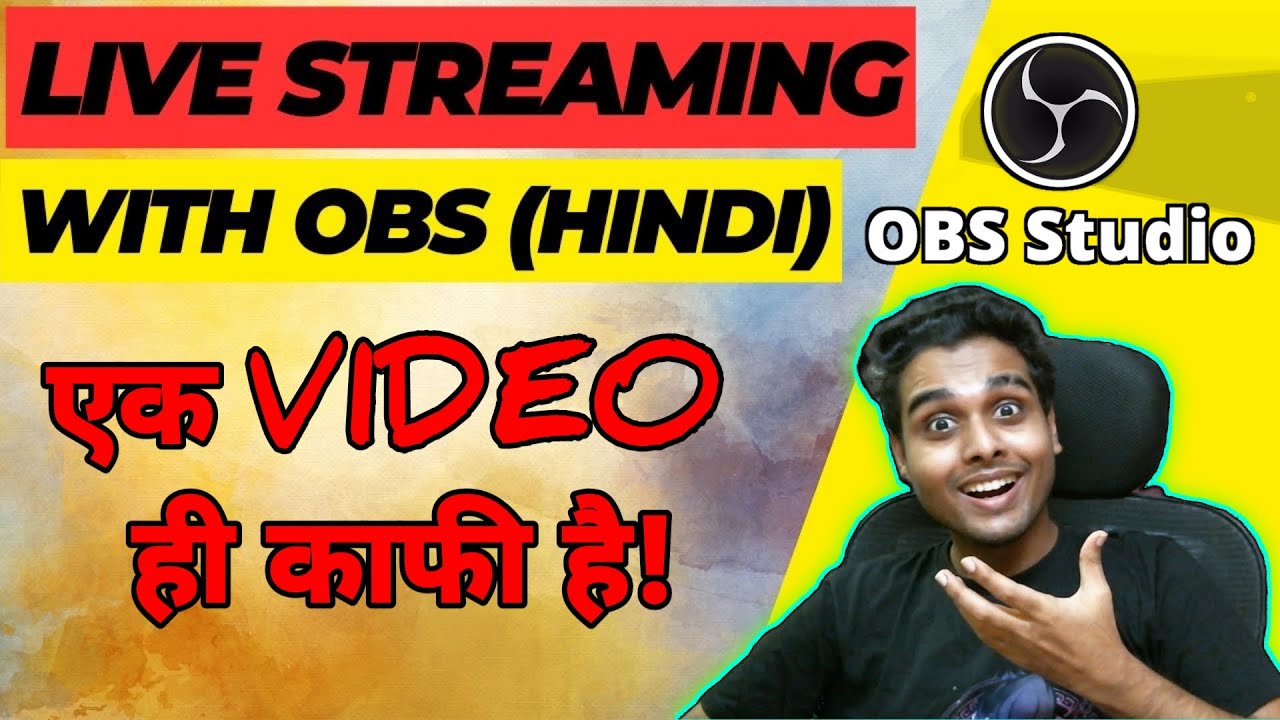 How To Live Stream Using OBS Studio, Full Guide Video