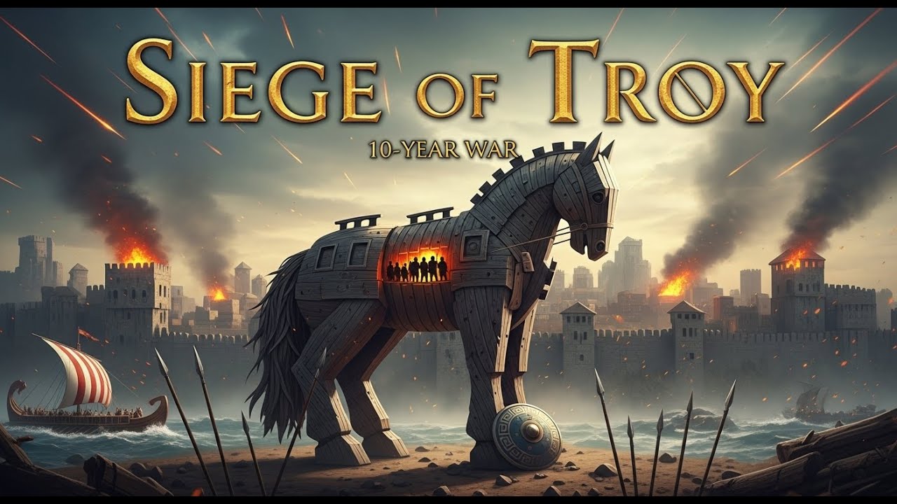 Inside the Trojan War – The Truth Behind Helen, Achilles, and the Siege