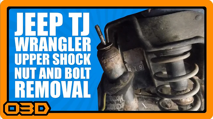 Upper Front Shock Bolt Removal Tip   Project 2004 Jeep TJ Wrangler How To