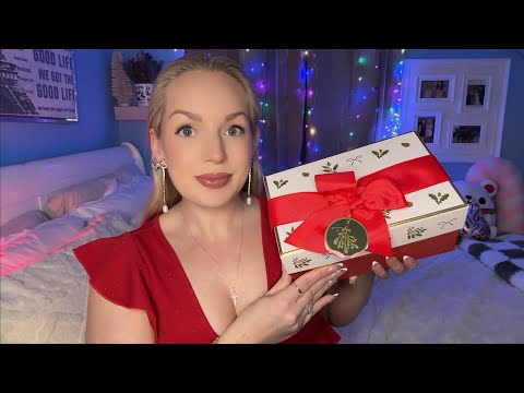 ASMR Christmas Gift Unboxing from @Angelonmyshoulder 💖🎄🎀