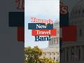 🚫 Trump’s 2025 Travel Ban: 12 Countries Blocked!