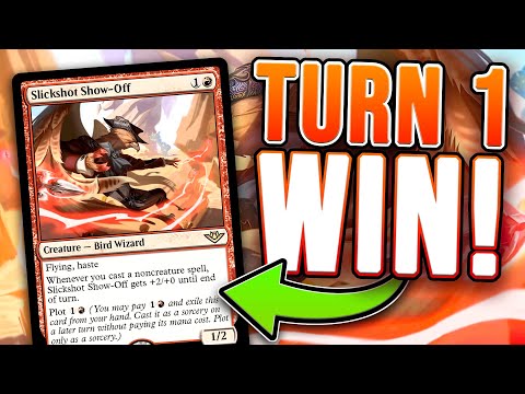 TURN ONE PROWESS KILLS! Slickshot Show-Off — Outlaws of Thunder Junction (MTG OTJ) | Legacy