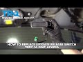 How To Replace Liftgate Release Switch 2007-16 GMC Acadia