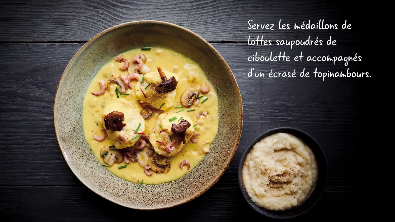 Blanquette De Lotte Et Saint-jacques Au Safran