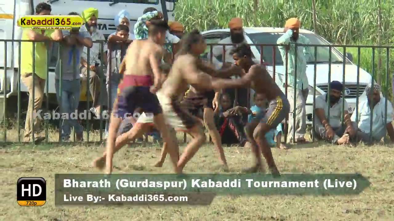 Bharath (Gurdaspur) Kabaddi Tournament 10 Oct 2016