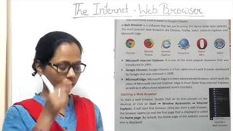 Class 4/Chapter 6/The Internet-Web Browser /PPS