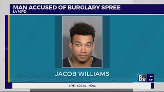 Man Accused In Las Vegas Burglary Spree Targeted Mostly Restaurants, Report Shows