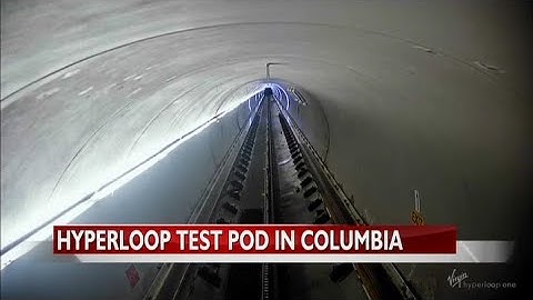 Virgin Hyperloop One officials and test pod set for appearance in Columbia
