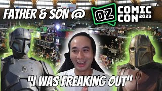 We MET Emily Shallow and Tait Fletcher @ Oz Comic-Con Sydney 2023 - Story Telling vlog