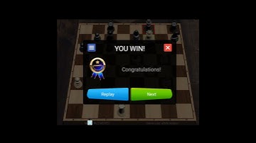 chess puzzle game | win by 2 move mate | #113 #safacts #checkmate #puzzle #2move #chess #chessking