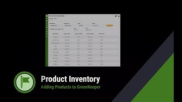 Inventory Management in GreenKeeper App